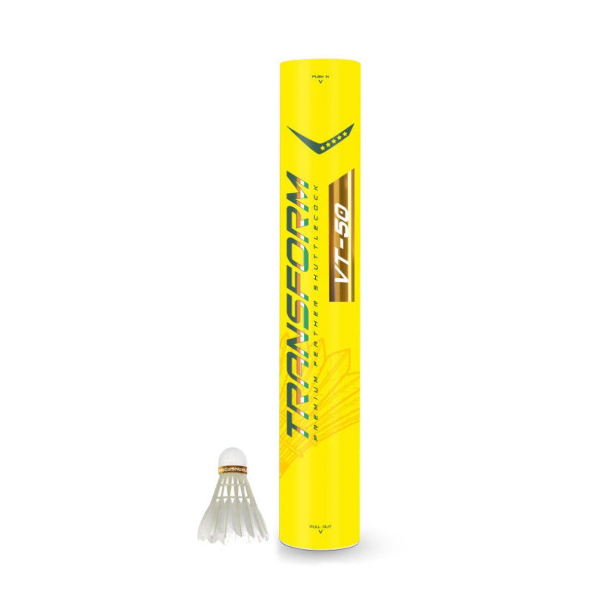 Transform VT-50 Badminton Feather Shuttlecock