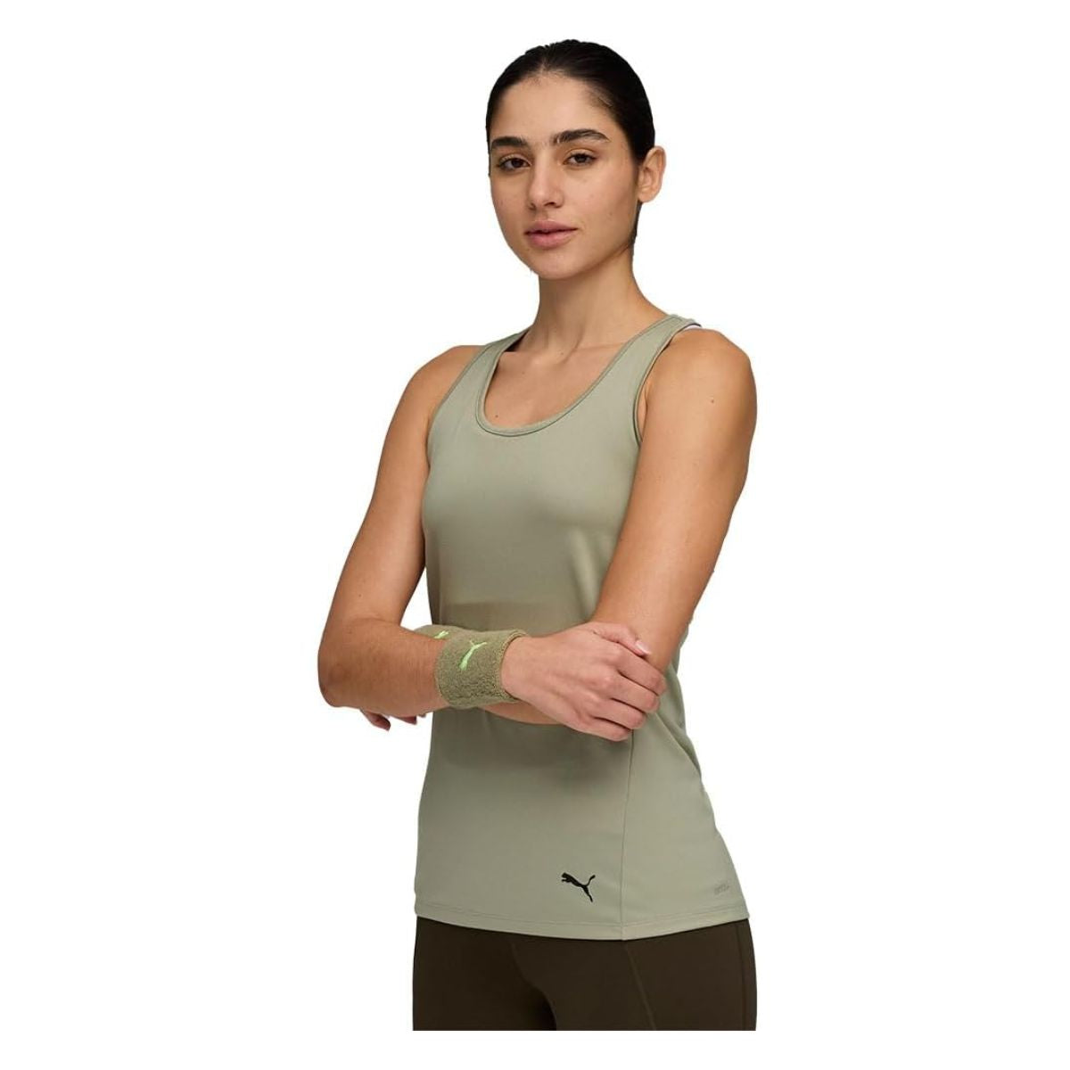 Puma Womens Train All Day Racerback Tank Top