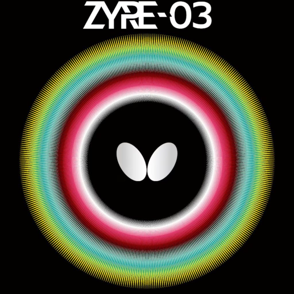 Butterfly Zyre 03 Table Tennis Rubber