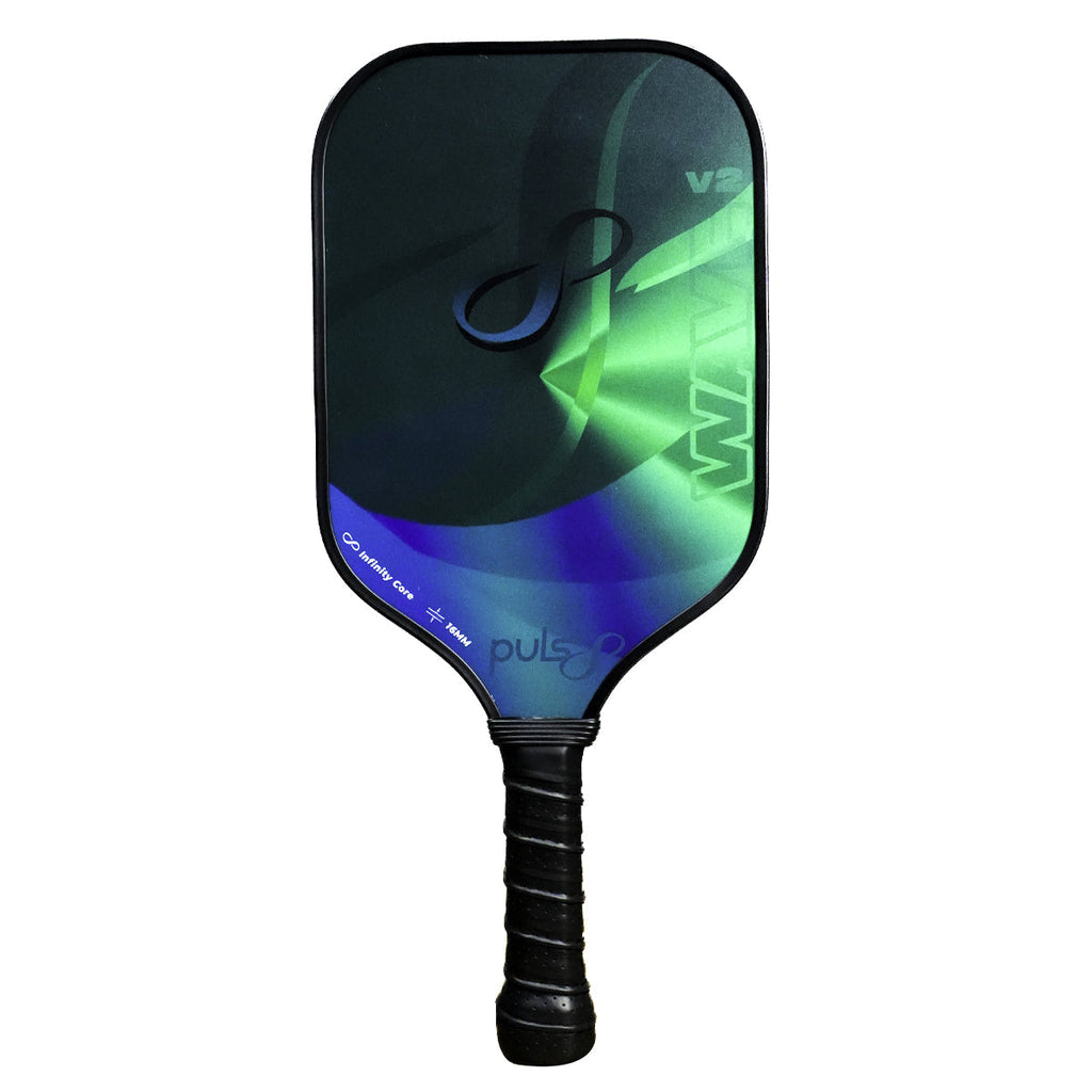 Puls8 Wave V2 Complete Pickleball Paddle Set (Four Paddles + Balls)