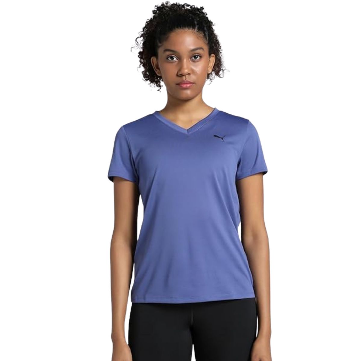 Puma W TAD Essential V Neck T-Shirt