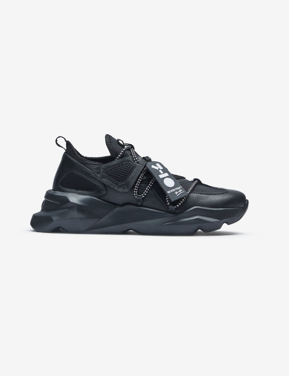 721 black exoskeleton chunky sneaker - The Grand Sale