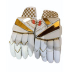 Gray-Nicolls Gold Edition White Cricket Batting Glove