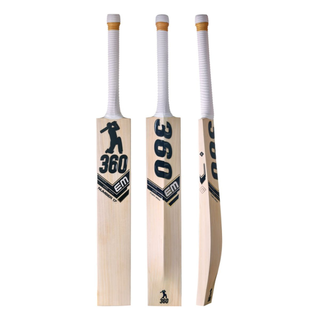 EM 360 Number 17 English Willow Cricket Bat