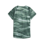Puma Run Velocity All Over Print Crew Neck Short Sleeve T-Shirt
