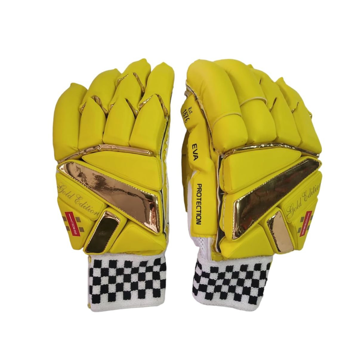 Gray-Nicolls Gold Edition Yellow Cricket Batting Glove