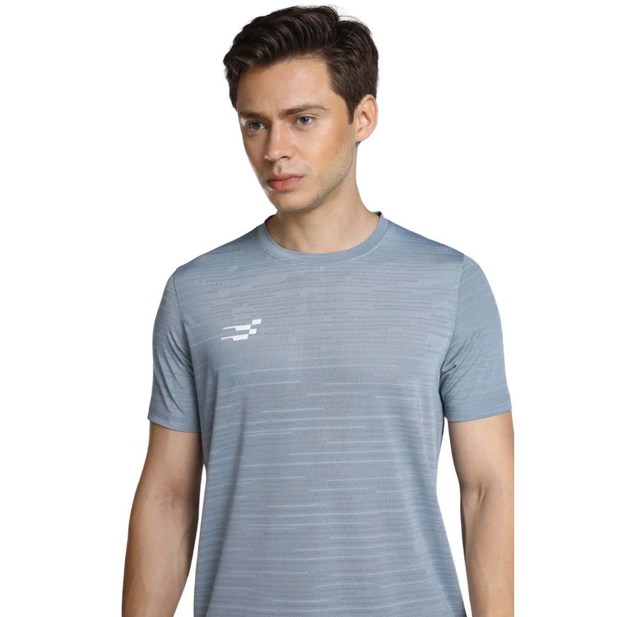 Sportiff Fit Gear-iron Round Neck T-shirt