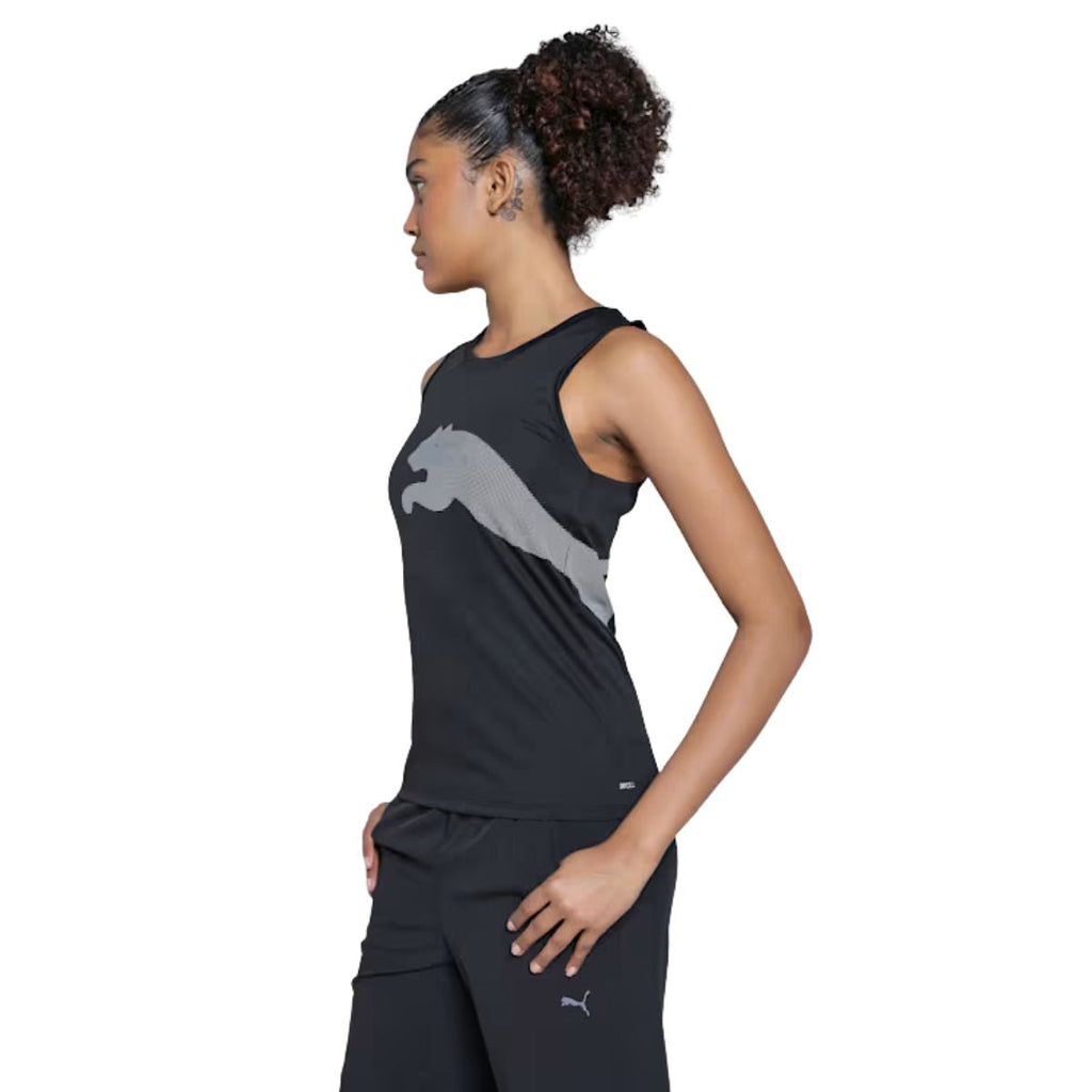 Puma Womens Train All Day Big Logo Tank Top