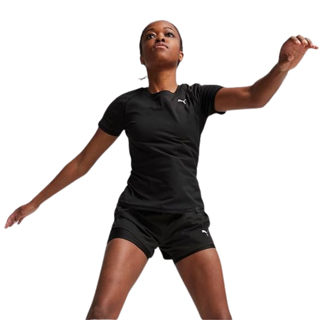 Puma Womens Run Cloudspun Short Sleeve Tee
