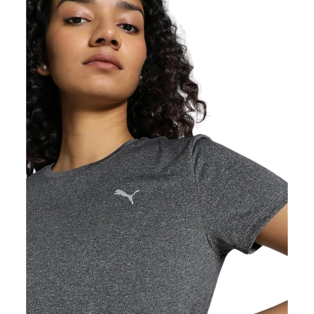 Puma Womens Run Favorite Heather Short Sleeve Tee