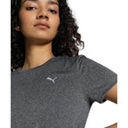 Puma Womens Run Favorite Heather Short Sleeve Tee