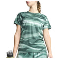 Puma Run Velocity All Over Print Crew Neck Short Sleeve T-Shirt