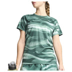 Puma Run Velocity All Over Print Crew Neck Short Sleeve T-Shirt