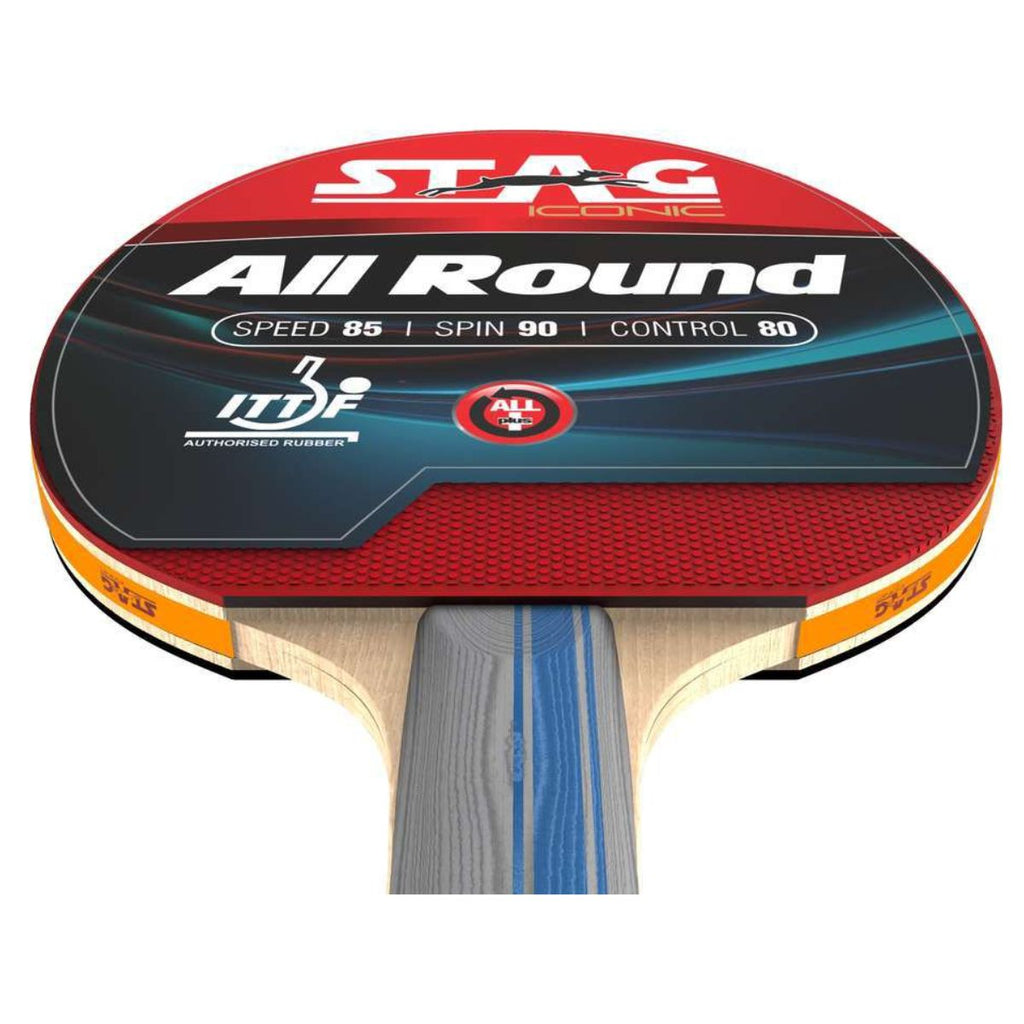 Stag Iconic All Round Table Tennis Bat With Cover