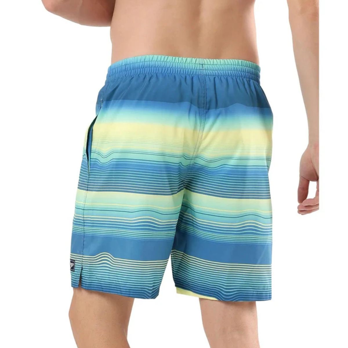 Speedo Men's Recycled Polyster Placement Printed Leisure Watershorts