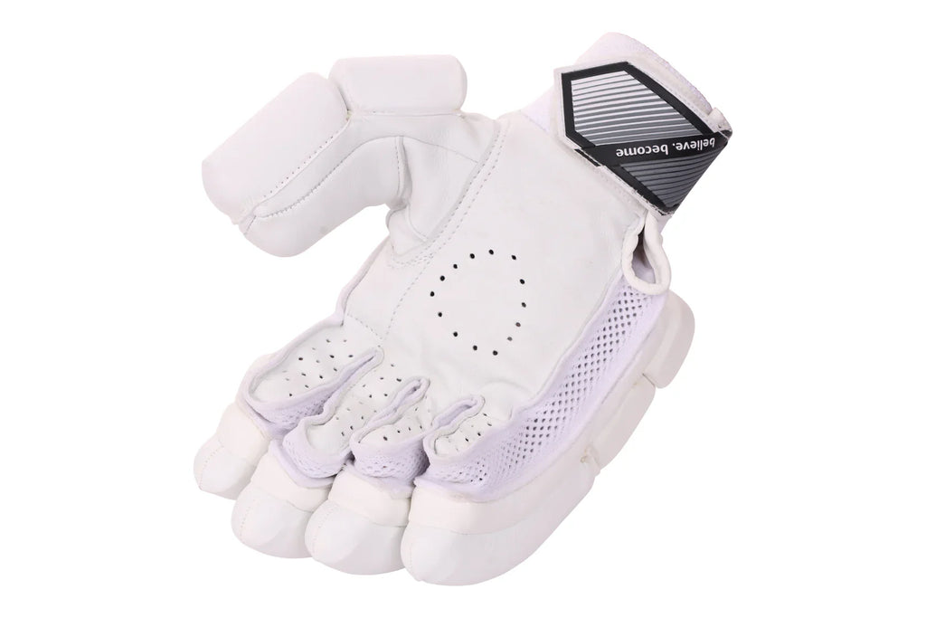 SG HP 33 Cricket Batting Gloves ( White)