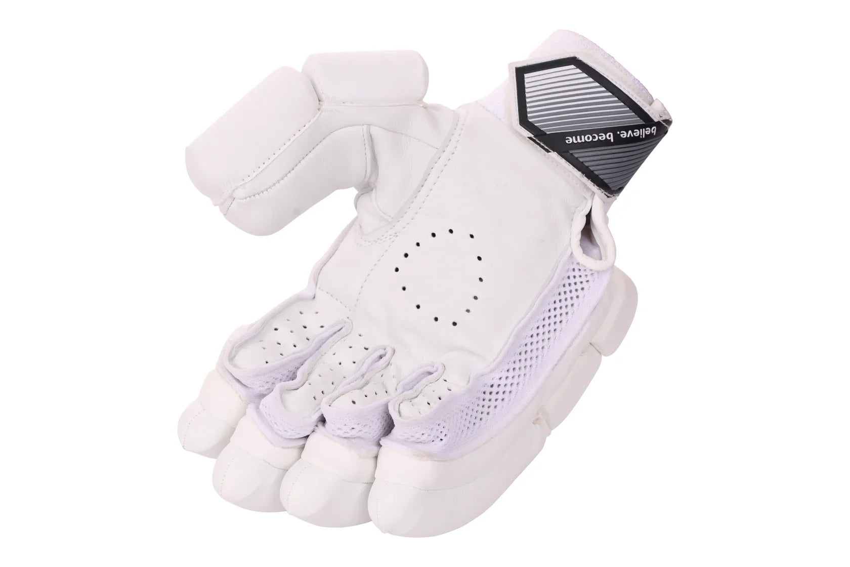 SG HP 33 Cricket Batting Gloves ( White)