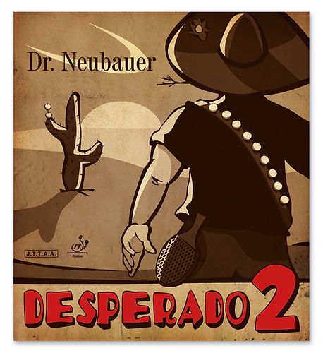 Dr. Neubauer Desperado 2 OX Table Tennis Rubber
