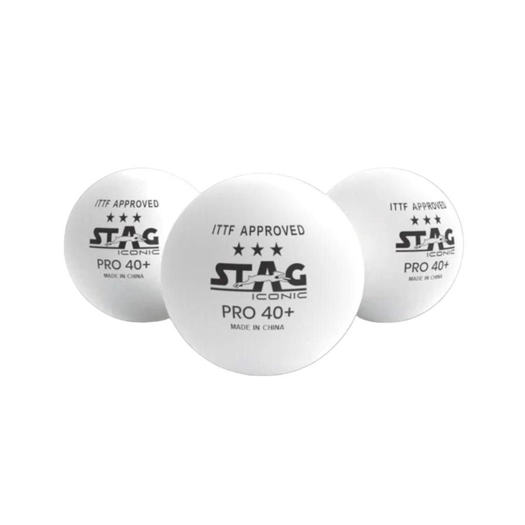 Stag Iconic Supreme 3 Star 40+ Table Tennis Ball