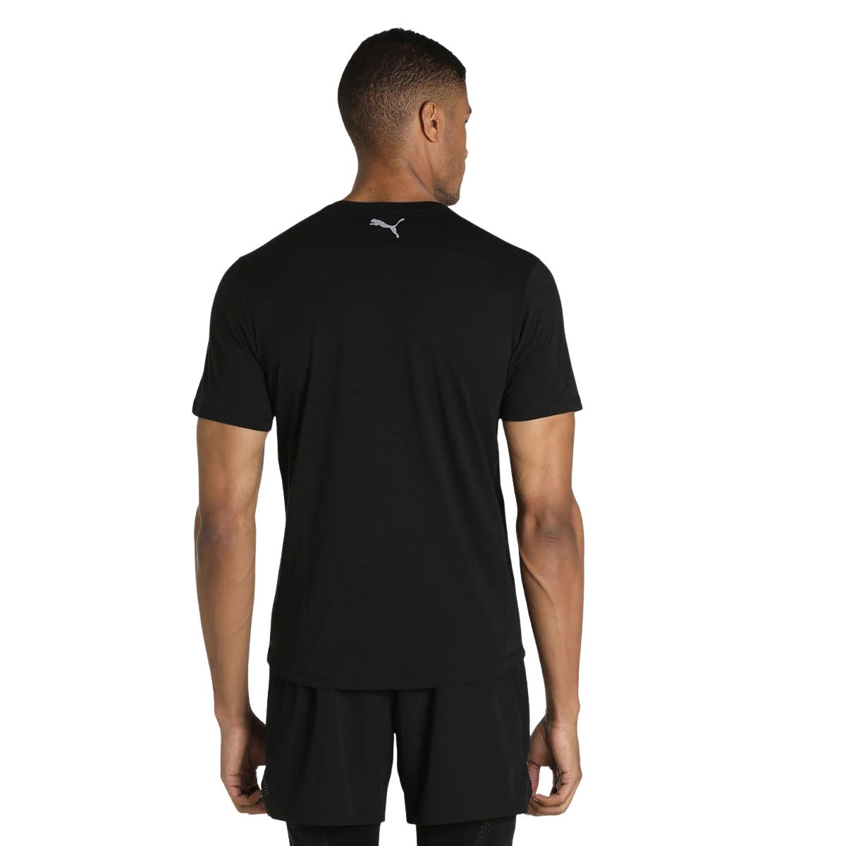 Puma Mens Train Logo Short Sleeve Tee
