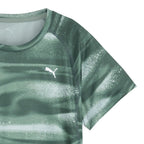 Puma Run Velocity All Over Print Crew Neck Short Sleeve T-Shirt