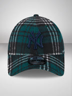 New Era NY Yankeens Check Adjustable Cap