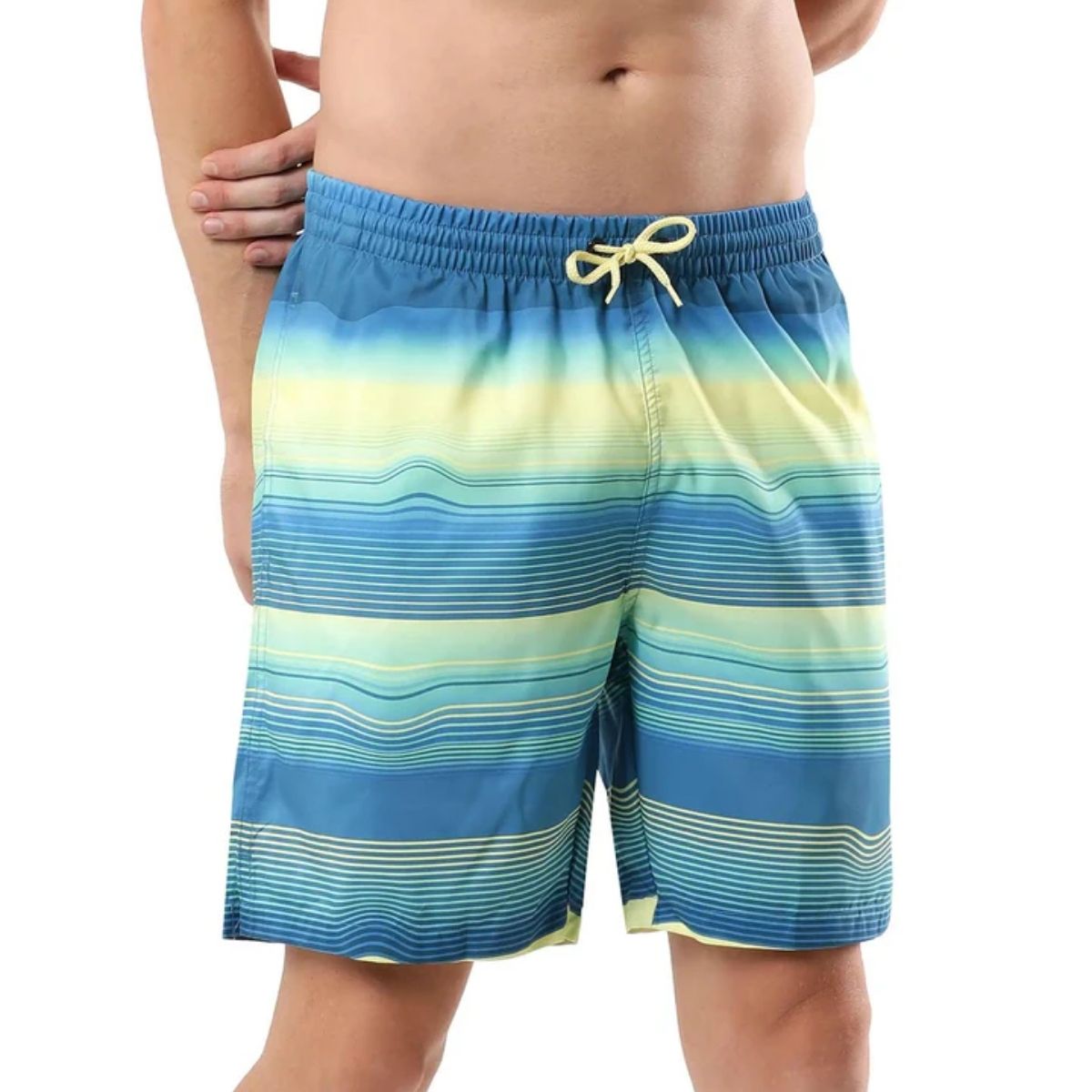 Speedo Men's Recycled Polyster Placement Printed Leisure Watershorts