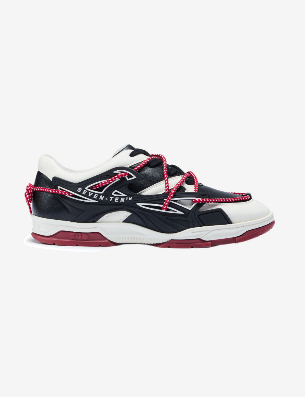 738 Deep Red Magma Low-Top Sneakers