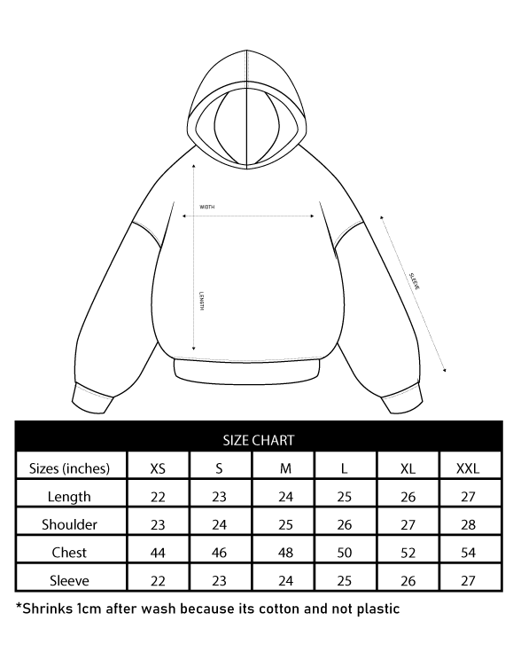 Seven Ten Hoodie Black