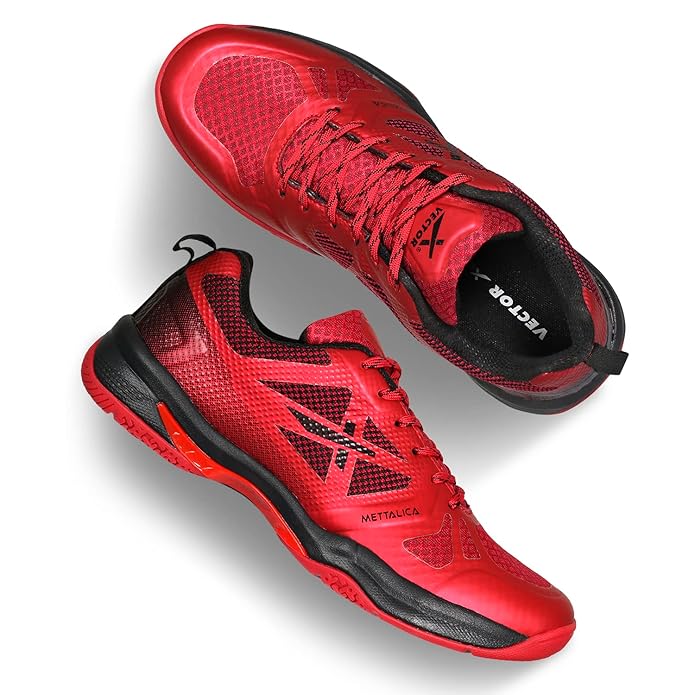 Vector X Mettalica Badminton/Squash Shoes