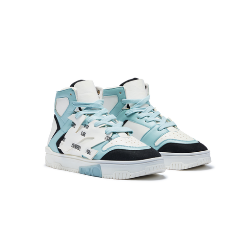 736 Cloud White High-Top Sneakers - The Grand Sale