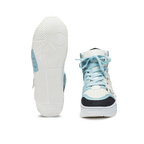 736 Cloud White High-Top Sneakers