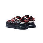 742 Crimson Red Low-Top Chunky Sneakers