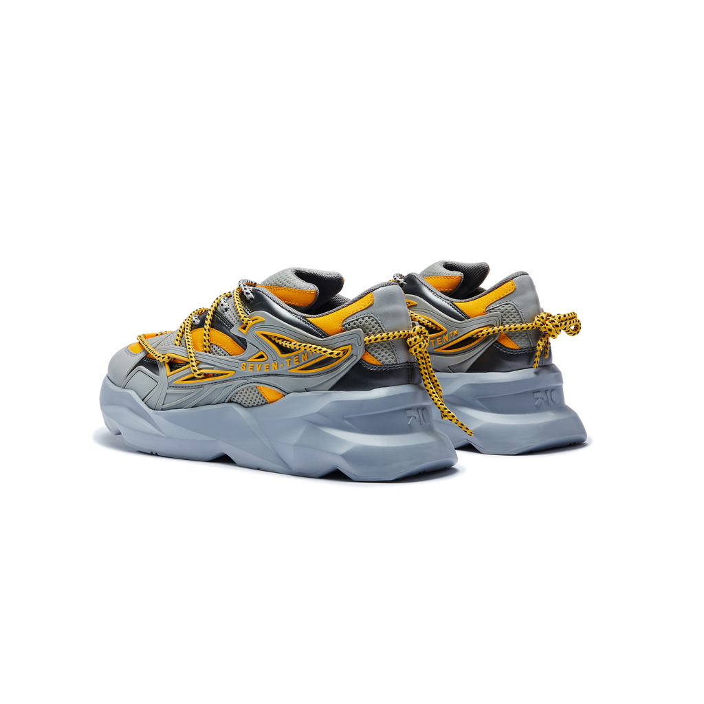 742 Canary Yellow Low-Top Chunky Sneakers