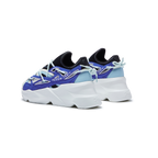 743 Hydra Blue & White Chunky Sneakers - The Grand Sale