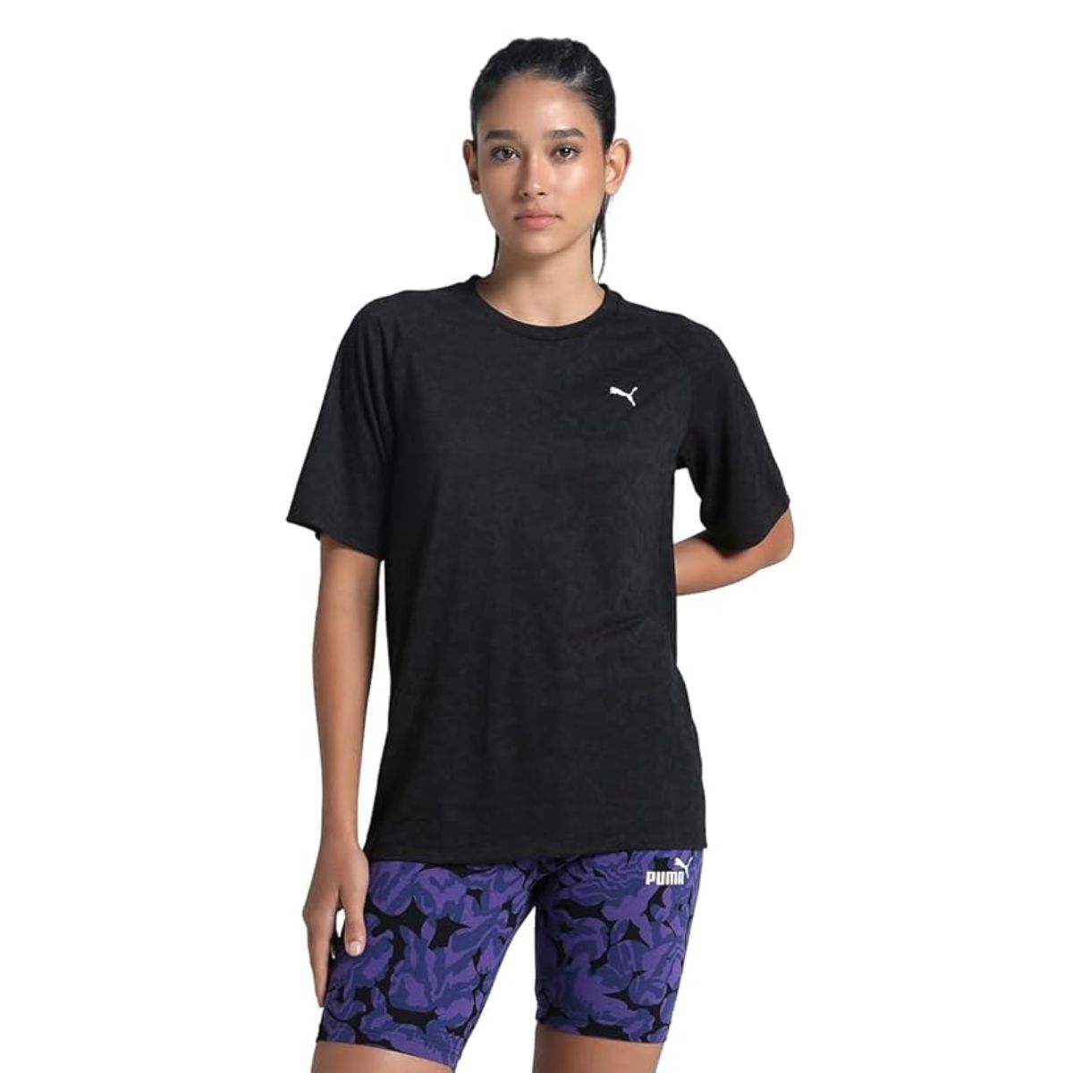 Puma Womens Essential All Over Print II Tee