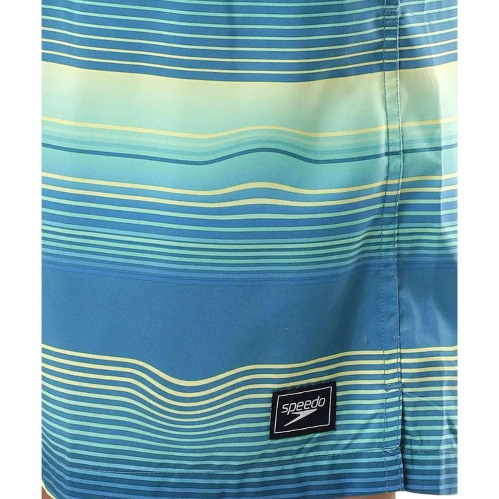 Speedo Men's Recycled Polyster Placement Printed Leisure Watershorts