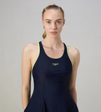 Speedo Racerback Swimdress With Boyleg Female Swimwear