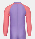 Speedo Colorblock All In One Suit Kids Swimwear