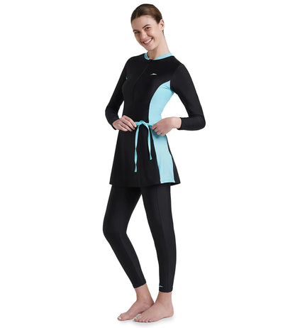 Speedo Af 2Pc Full Body Suit Swimming Costume (Female)