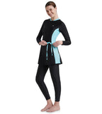 Speedo Af 2Pc Full Body Suit Swimming Costume (Female)