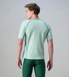 Speedo Short Sleeve Suntop Male Swimwear
