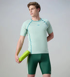 Speedo Short Sleeve Suntop Male Swimwear