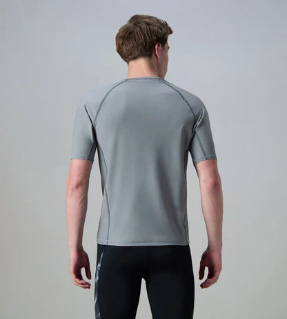 Speedo Short Sleeve Suntop Male Swimwear