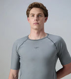 Speedo Short Sleeve Suntop Male Swimwear