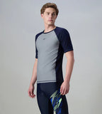 Speedo Short Sleeve Suntop Male Swimwear