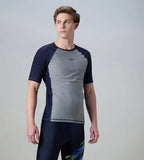 Speedo Short Sleeve Suntop Male Swimwear