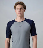 Speedo Short Sleeve Suntop Male Swimwear
