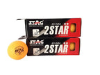 Stag Global 2 Star 40+ Plastic Table Tennis Ball