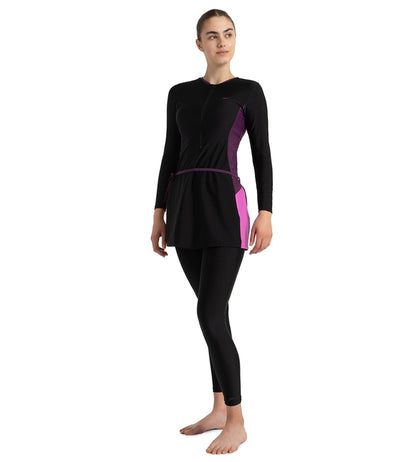 Speedo Af 2Pc Full Body Suit Swimming Costume (Female)